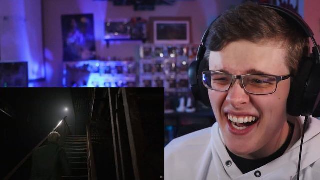 SILENT HILL 2 REMAKE Gameplay Reveal Trailer REACTION! (OMG!) смотреть онлайн