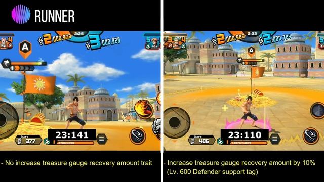 OPBR | Treasure Gauge Recovery Speed Test | Attacker, Runner & Defender смотреть онлайн