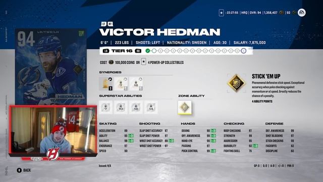 ALL END-GAME X-FACTOR CARDS IN NHL 22 HUT! смотреть онлайн