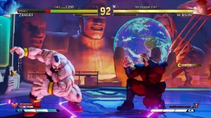 Street Fighter V PS4 Gameplay
