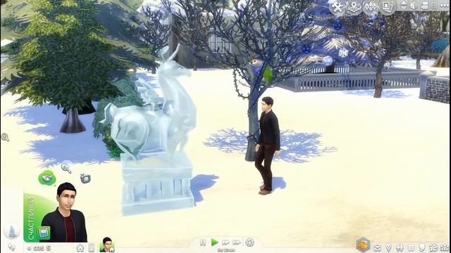 The Sims 4. Рождественская история #1. смотреть онлайн