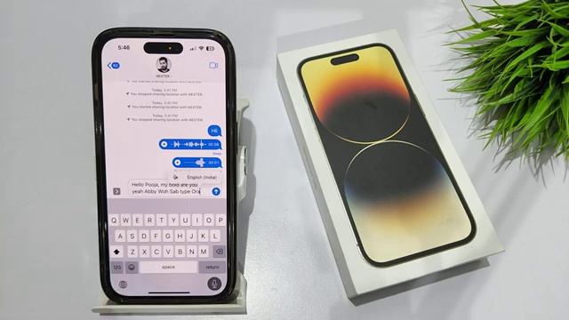 How to enable message voice typing in Iphone 14 pro,13 pro,12 pro | Voice typing kaise kare смотреть онлайн