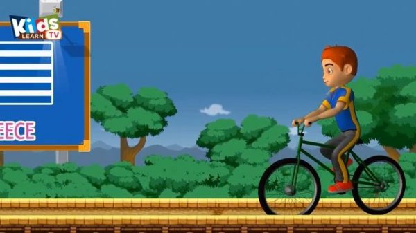 National flags of country -Flag names of country  - flags for kids