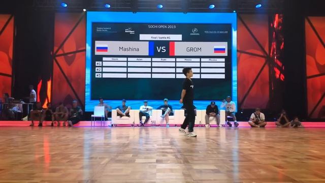 MASHINA VS GROM |KIDS FINAL| SOCHI OPEN 2019 смотреть онлайн