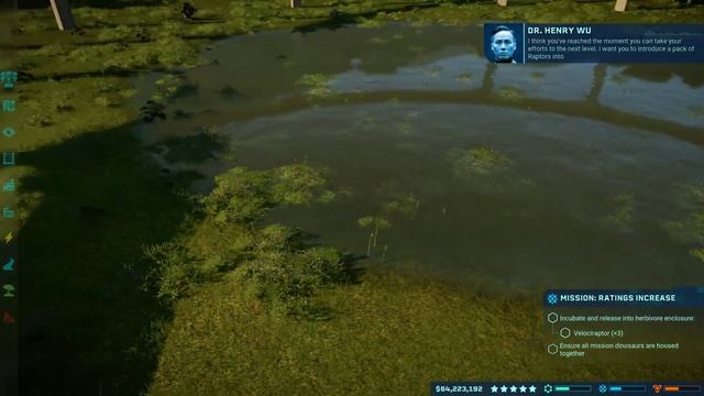 Jurassic World Evolution PC Gameplay - Secrets of Dr Wu - Ratings Increase смотреть онлайн
