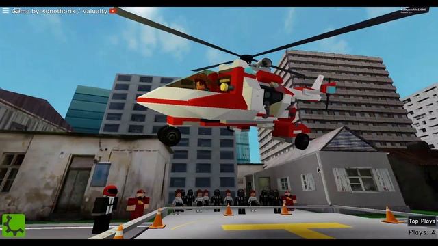ROBLOX LEGO CITY | Helicopter Rescue смотреть онлайн