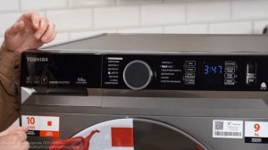 Стиральная машина с сушкой Toshiba TWD-BM110GF4RU(SK) || ОБЗОР