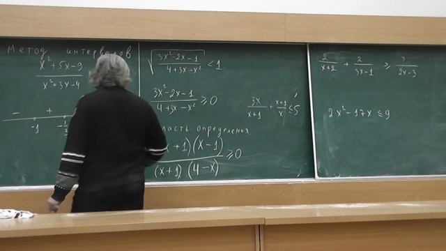 36 Метод интервалов и область определения смотреть онлайн