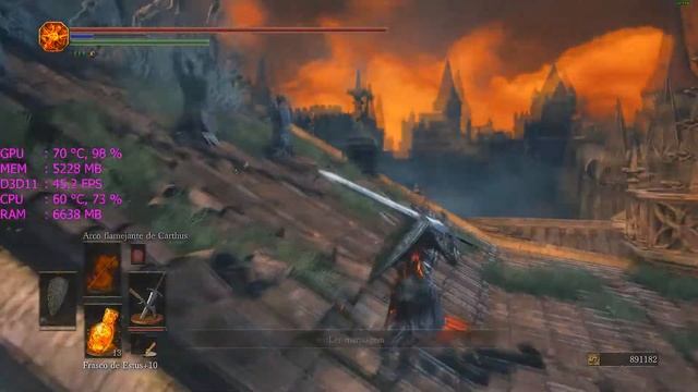 Dark Souls 3 4k i3-3220 + GTX 1070 + 8GB RAM смотреть онлайн