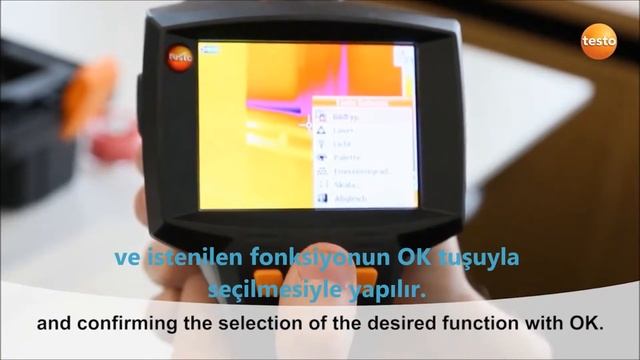 testo 875i Kısayol tuşlarının programlanması смотреть онлайн