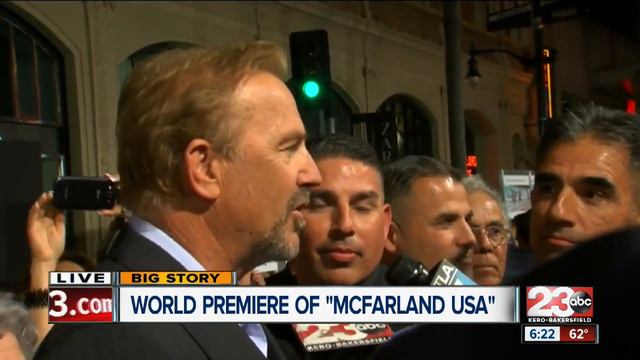 Kevin Costner And Stars At The Premiere Of 