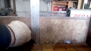 Как сделать мангал с двойным дном , своими руками .