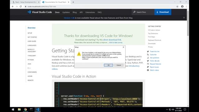 React - Setup Development Environment смотреть онлайн