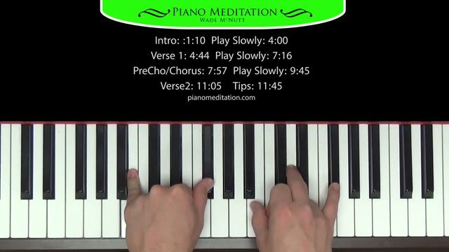 Unending Love - How to Play on Piano | D смотреть онлайн
