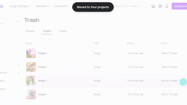 How to restore deleted items in Canva смотреть онлайн