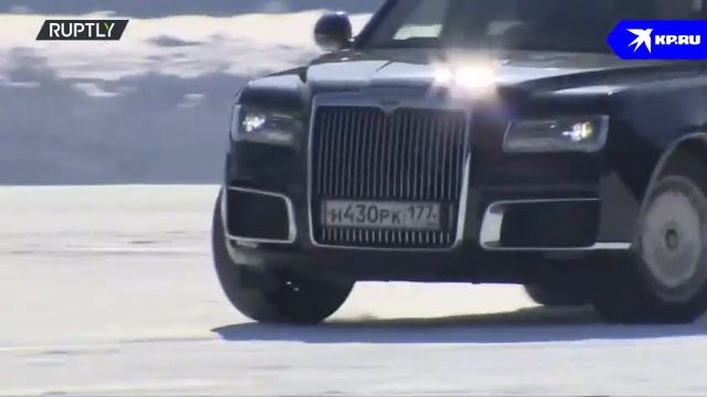 Водители ГОН провели соревнования на Aurus, февраль 2023 года