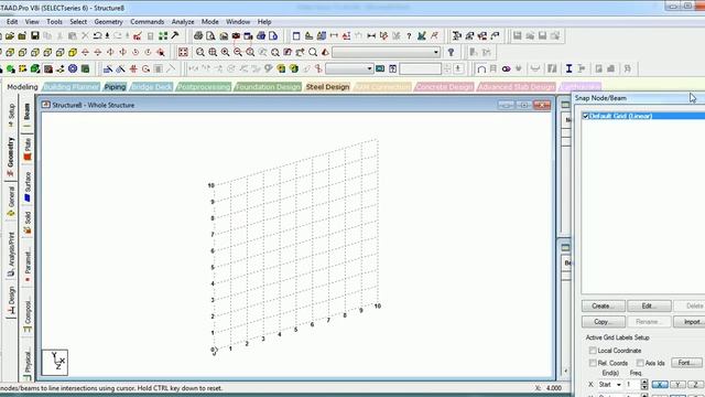 How to create nodes in STAAD Pro? смотреть онлайн