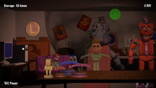 14/10 MODE! | BIZARRE CUSTOM NIGHT | MODE 5 AND THE NOSY ENDING | UCN | FNAF FAN GAME |