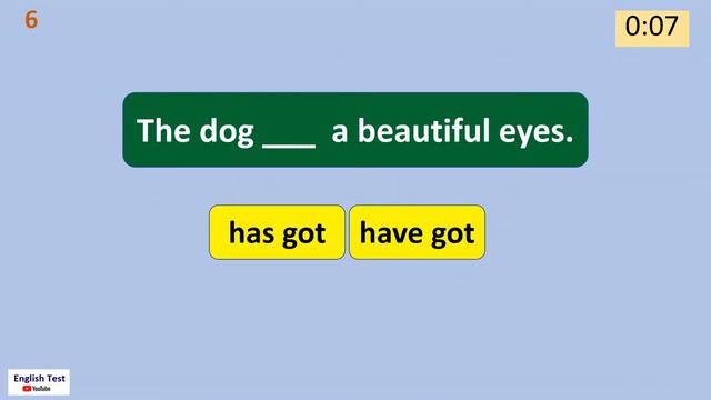 Have Got / Has Got Quiz for Kids смотреть онлайн