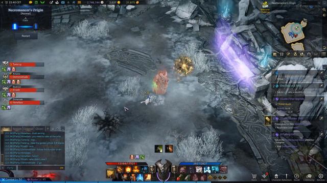 Abyssal Dungeon Necromancer's Origin Tier 1 Mecânicas dos Bosses Lost Ark 2022 смотреть онлайн