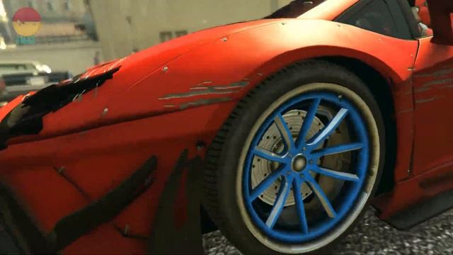 Lamborghini Aventador Crash Test with Spiderman смотреть онлайн