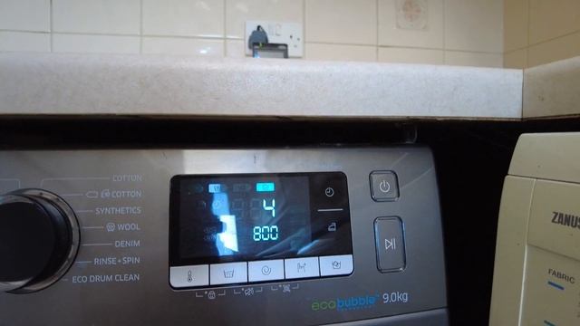 Samsung: How to Spin Only - Ecobubble Washing Machine It's Easy!! #washer смотреть онлайн
