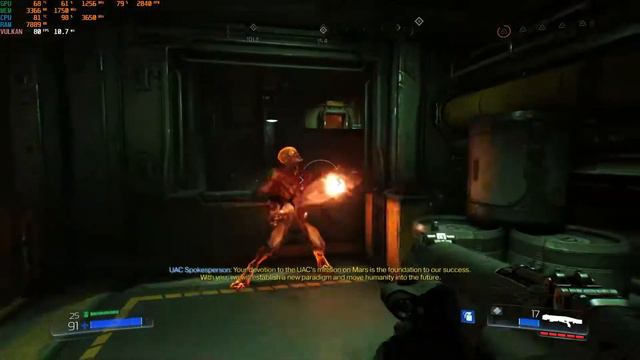 Doom 2016 in 2021 | Ultra Settings | RX 570 | PC Performance Test смотреть онлайн