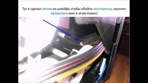 Установка СНПЧ на Canon MG(4240)