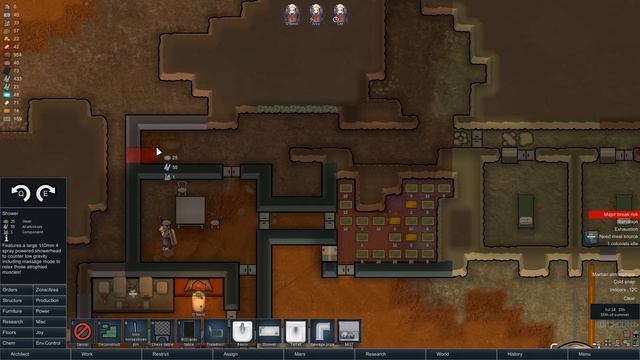Rimworld Mars x mod - EP 4 - Rimworld alpha 16 marsx 3.02 смотреть онлайн