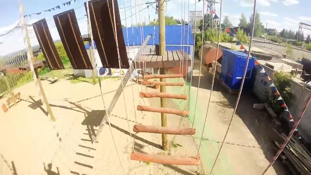 Веревочный парк "Тортуга". Киров смотреть онлайн