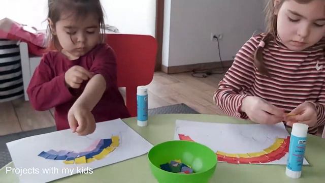 RAINBOW CRAFT IDEA-ACTIVITY FOR KIDS смотреть онлайн