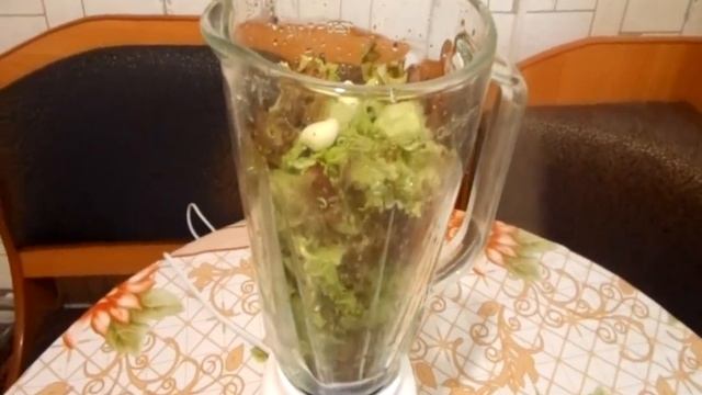 "ЧЕСНОЧНЫЙ СОУС ИЗ ЛИСТЬЕВ САЛАТА"БЫСТРО И ПРОСТО!!! смотреть онлайн