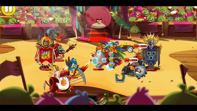 Angry Birds Epic Арена (QHD-1440p) смотреть онлайн