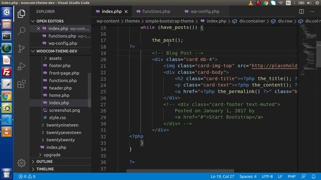 Wordpress WooCommerce Theme Development Tutorials #16 About Page Templates - Template Hierarchy #2 смотреть онлайн