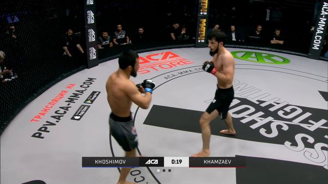 Зокиржон Хошимов vs. Ахмед Хамзаев | Zokirzhon Khoshimov vs. Akhmed Khamzaev | ACA 169 смотреть онлайн