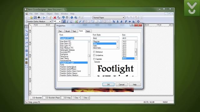 Nero CoverDesigner - Create Custom CD/DVD/BD Booklets, Inlays, And Labels - Download Video Previews