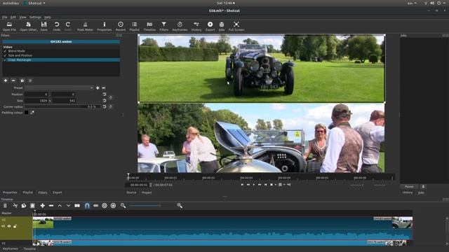 ShotCut Tutorial: How To Make Horizontal Split Screen Video Clips. смотреть онлайн
