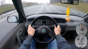 ТЕСТ ДРАЙВ ШКОДА ФЕЛИЦИЯ 1998г.в.(1.3 68 л.с.)ОБЗОР/ДИЗАЙН/В ДВИЖЕНИИ