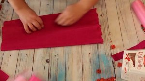 Букет из конфет РАФАЭЛЛО своими руками / Подарок легко и просто/ DIY Raffaello bouquet