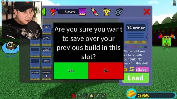 HOW TO BUILD R6 ARMOR In Roblox Build a Boat! *TUTORIAL*