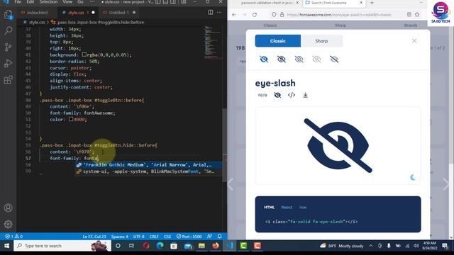 Awesome password validation check in Javascript | Show Hide Password Toggle@SA BD TECH смотреть онлайн