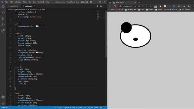 ✅ PANDA con CSS | Aprende a dibujar con CSS #9 смотреть онлайн