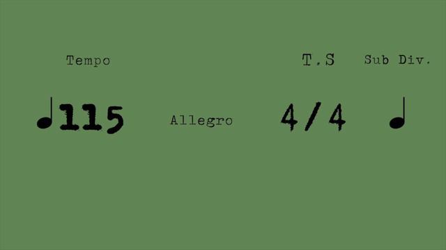 METRONOME - 115 BPM ALLEGRO смотреть онлайн