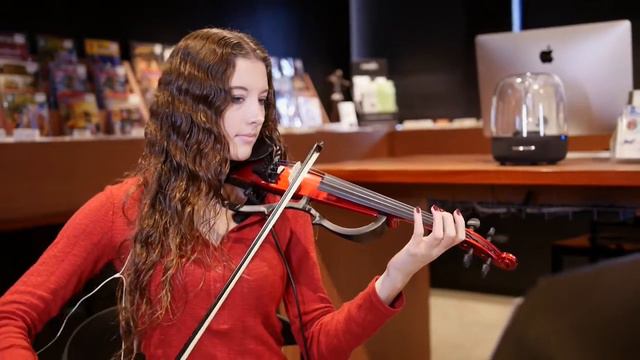SSC Play Coldplay for Violin on the Yamaha Silent SV-130 Electric Violin смотреть онлайн