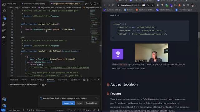 How to add Google, Twitter, or Apple sign in to your app | PHP Laravel & Socialite смотреть онлайн