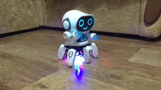 Интерактивная игрушка танцующий робот "Robot Bot Pioneer" AliExpress смотреть онлайн