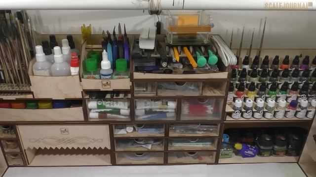 Моё рабочее место моделиста (обновки на новый год)