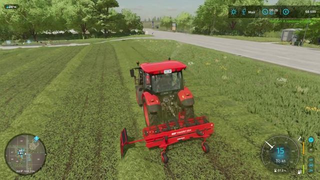 Farming Simulator 22 - Тюкуем свежее сено #21 смотреть онлайн