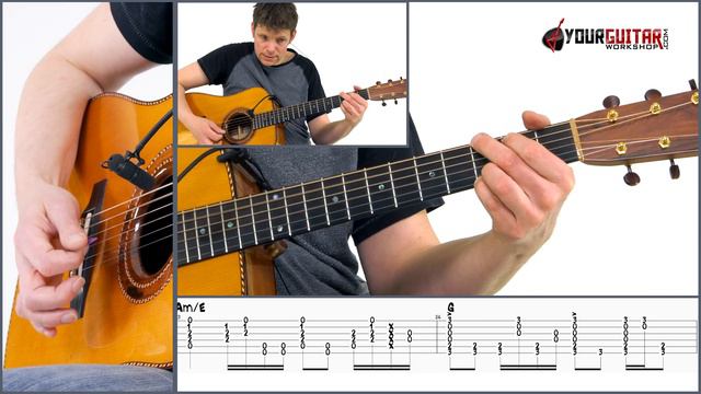 How To Play Wish You Were Here On Guitar - Part 2: VERSE смотреть онлайн