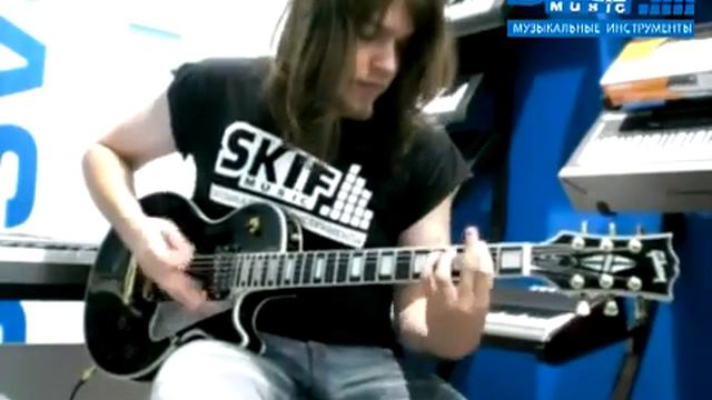 Обзор китайского Gibson Les Paul Custom смотреть онлайн